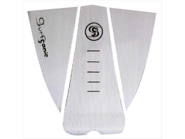 Surfganic Premium Eco Tailpad feito de negroEVA para a sua prancha de surf de 3 peças Deck Grip Surfboard Grippad Footpad Tractionpad